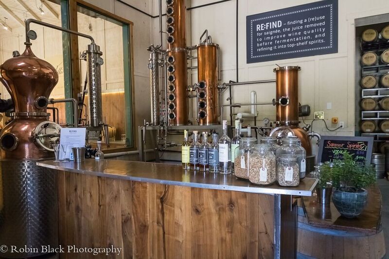 Explore the spirits and learn what goes into making them at the RE:FIND tasting room