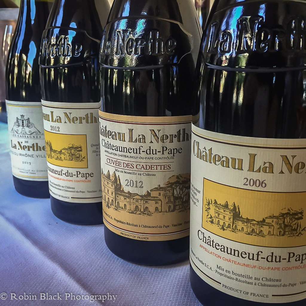 The wines of Chateau La Nerthe