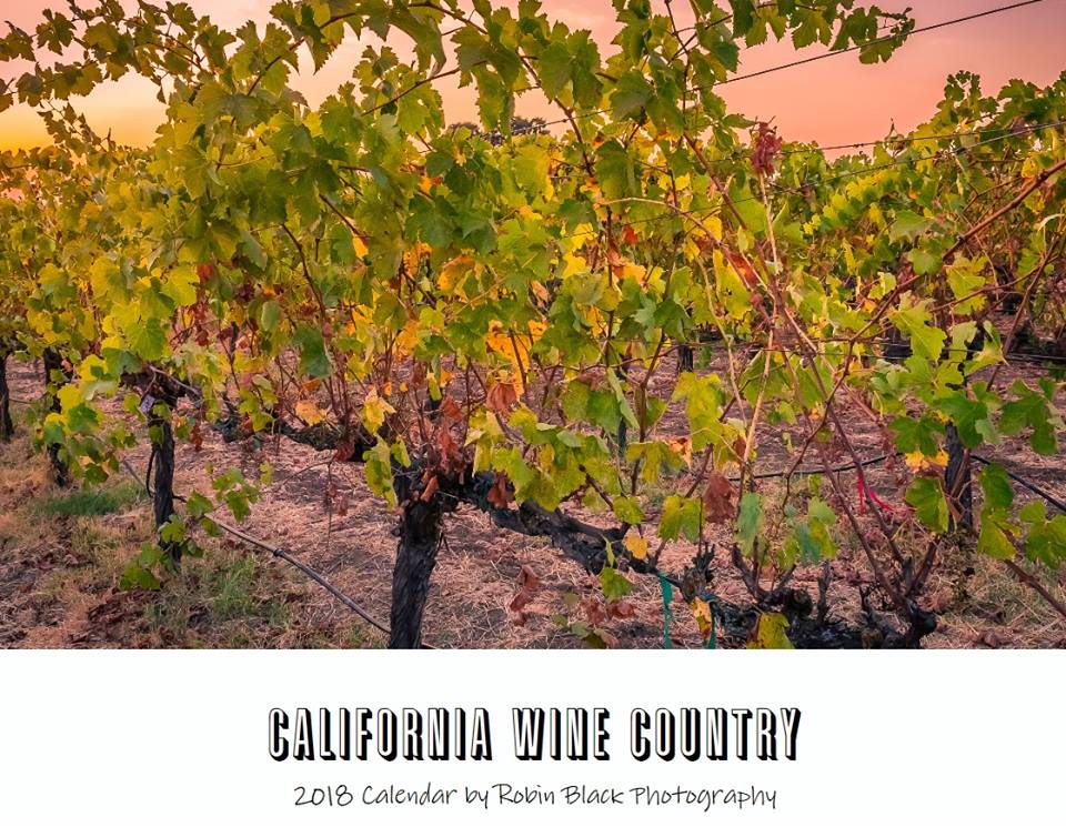 2018 California Wine Country Calendar