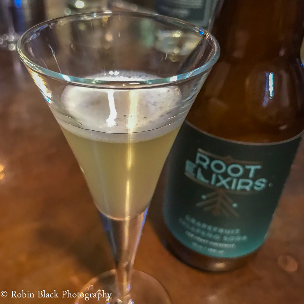 Root Elixers' Grapfruit Jalapeno soda, which mixes with their vodka for a wild--and delicious--take on a Moscow Mule